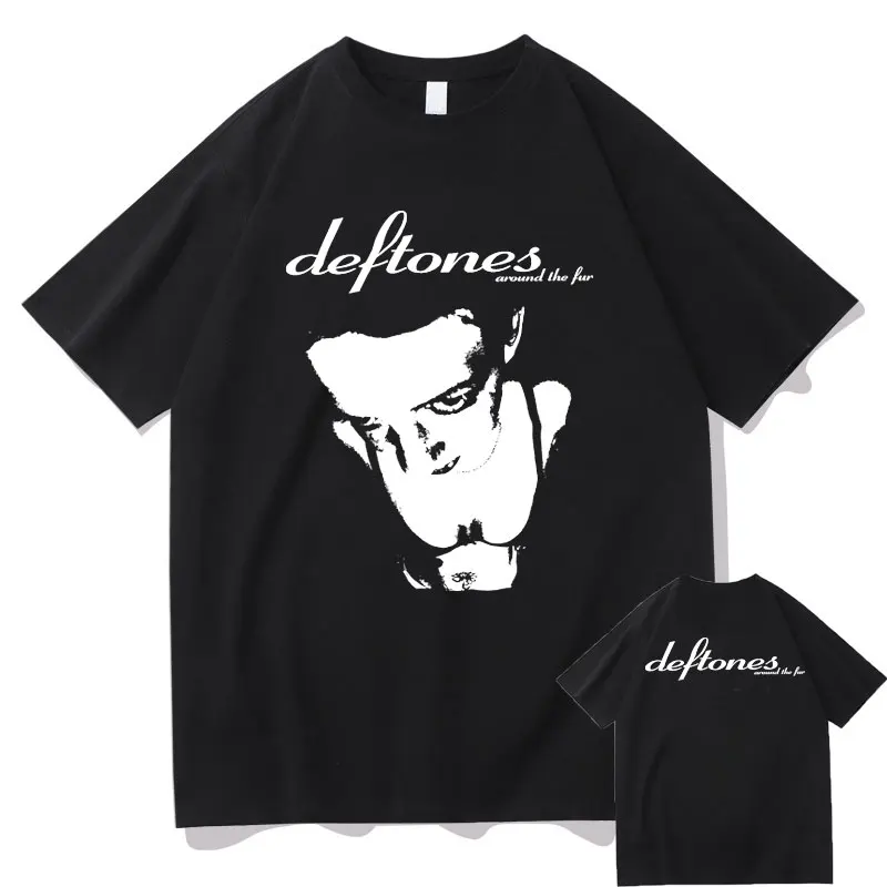 

Limited Edition Deftones T-shirt Around The Fur Tshirt Adrenaline Tee White Pony Deftones Merch Chino Moreno Diamond Eye T Shirt