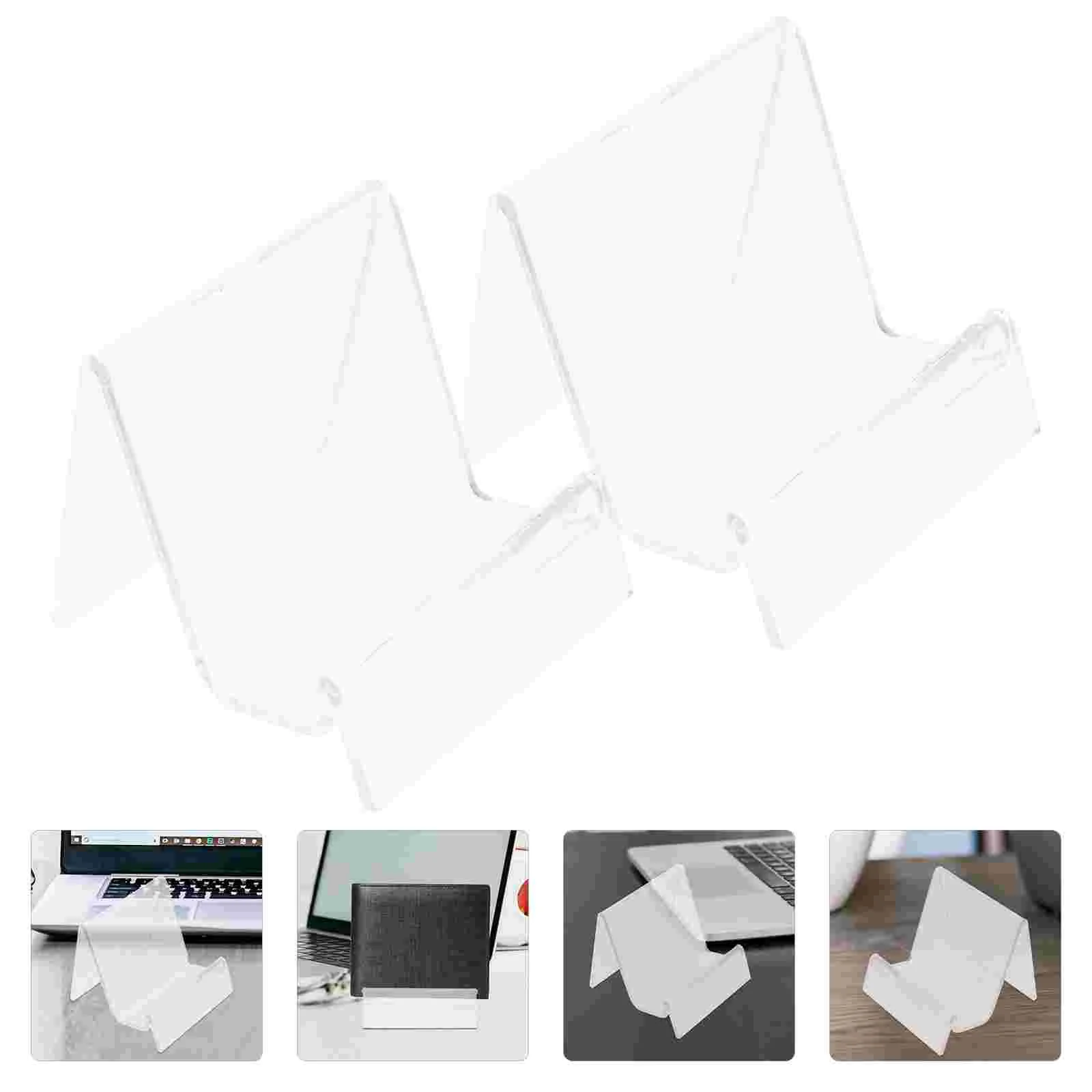 

Display Purse Rack Stand Wallet Organizer Holdershelf Acrylic Storage Stands Closet Bracket Layer Single Ornaments Clear Desktop