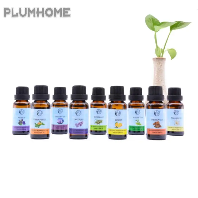 

12 видов водорастворимых эфирных масел для аромадиффузора, увлажнитель воздуха, ароматерапия для помощи в сне и очистке воздуха