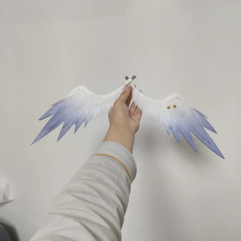 Honkai: Star Rail Wings Последний воскресенье Косплей Робин Cos Крыло Головной убор Mr. Sunday