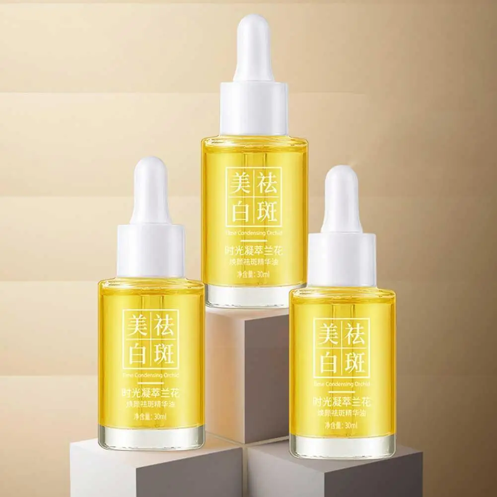 

30ml Women Whitening Freckle Removal Essential Oil Care Face Essence Ageing Condensation Orchid Moisturizing Anti Wrin L2j0