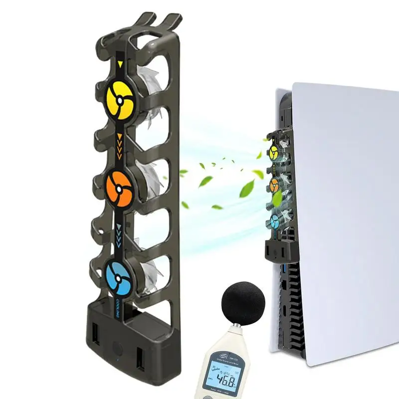 

Handheld Console Fan Cooling Fan For Handheld Consoles Dual USB Port Quiet Fans Cooling Device Cooler Fan Game Accessories
