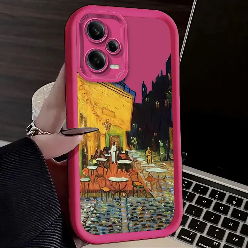 Чехол Art Van Gogh Landscape Oil для Xiaomi Redmi Note 14 13 12 11 Pro Plus 5G 12S 11S 10S 10 9 14C 13C 12C 4G A3 A3X