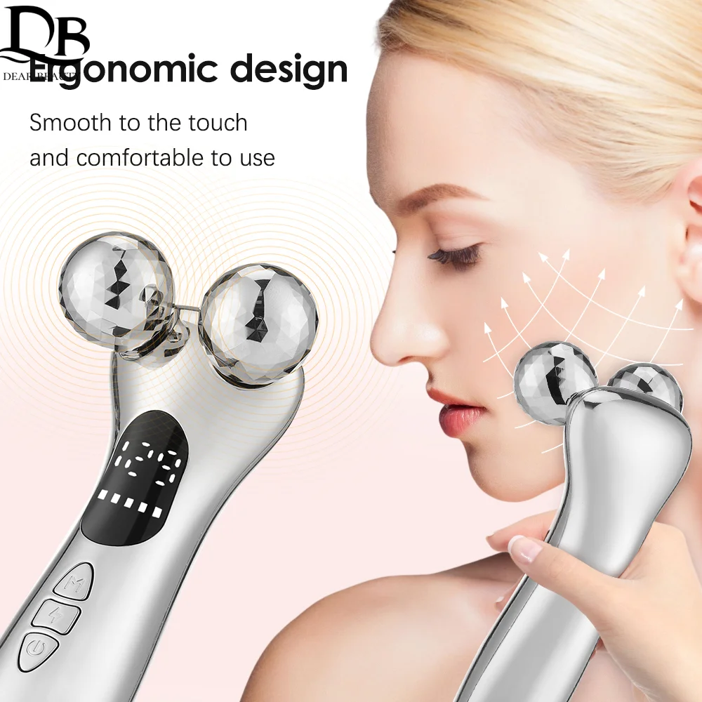 

Face Massager Lift Face 4D Roller Massager Thin Body Massage Tool Y Shape Massagers Skin Care Tools Neck Massager Wrinkle Remove