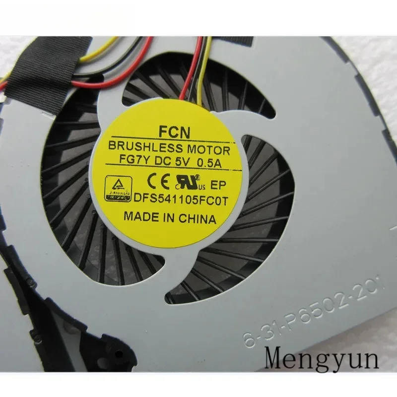 Новый оригинальный охлаждающий вентилятор для ноутбука с графическим