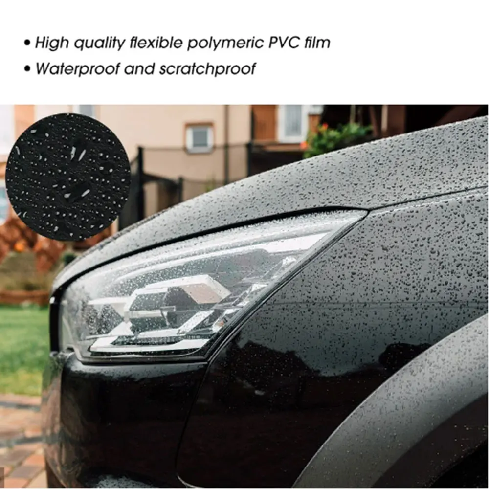 Матовая черная виниловая пленка для автомобиля наклейки наклейка различные