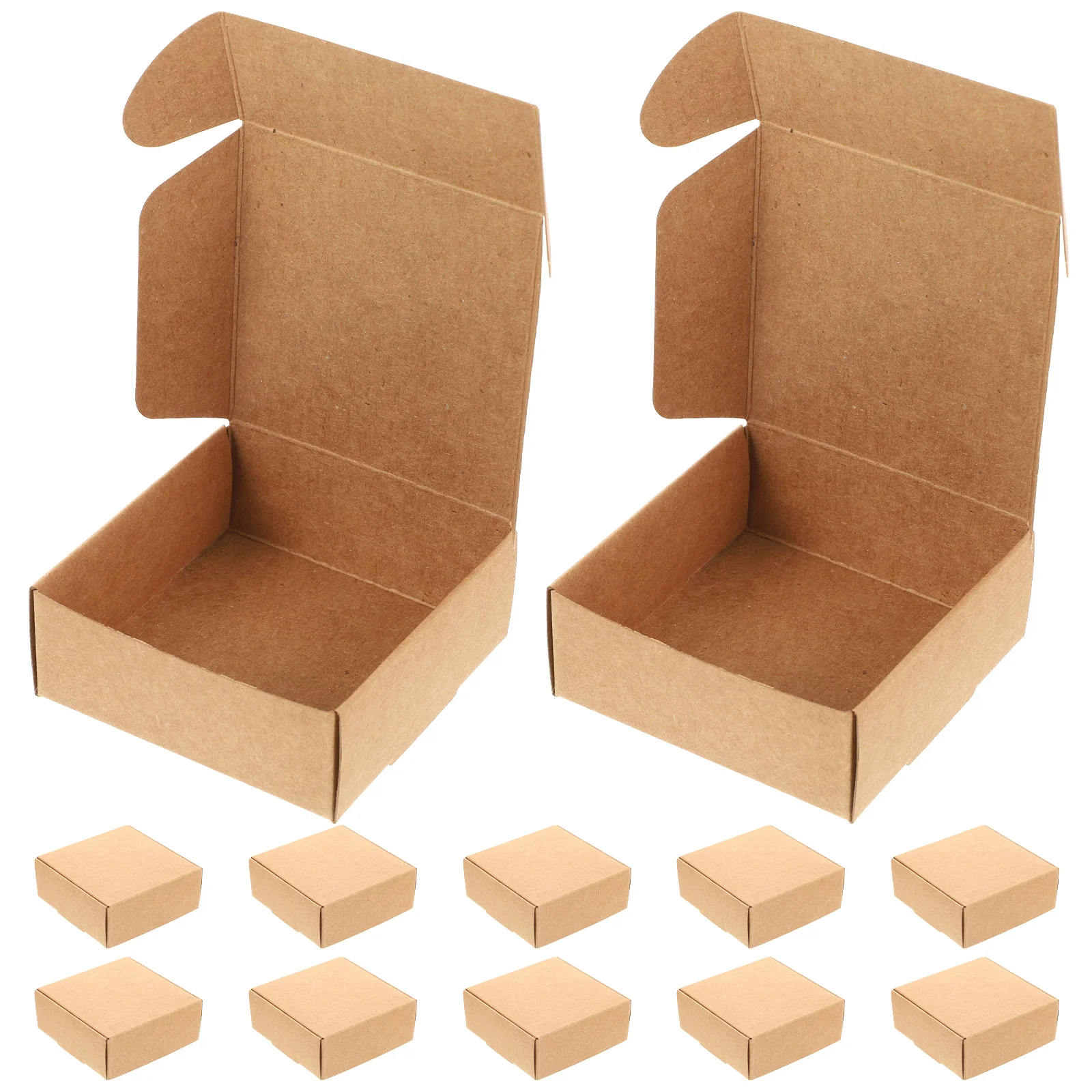 

15 Pcs Packing Box Kraft Paper Storage Case Gift Mini Gifts Airplane Party Container Candy
