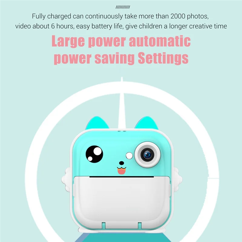 Детская мини-камера с памятью 16 ГБ HD цифровая фотокамера камера для мгновенной