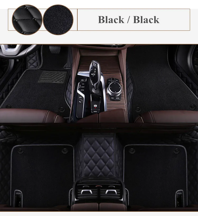 

High quality! Custom special car floor mats for BMW iX 2022 2021 waterproof durable double layers carpets rugs,Free shipping