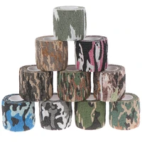 elastic wrap tape army adhesive outdoor hunting camouflage stealth tape waterproof wrap durable self adhesive elastic bandage