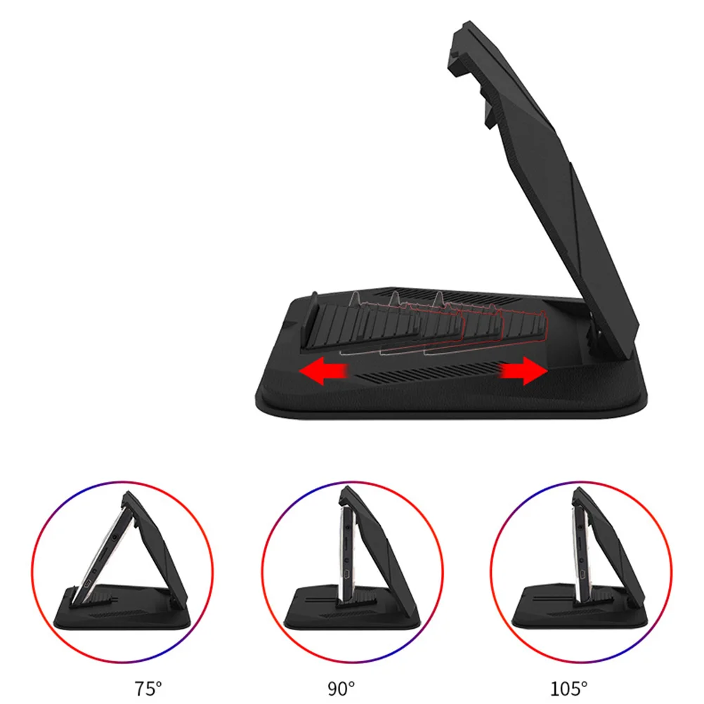 

Универсальный Регулируемый держатель навигатора GPS для приборной панели автомобиля, держатель для штатива (черный)