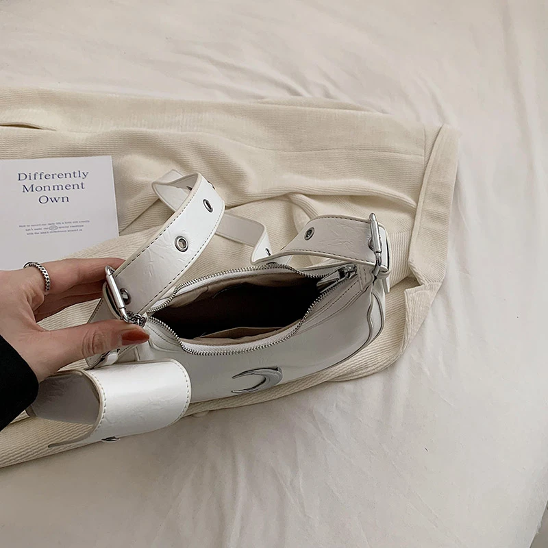 Fashion Women Bags Armpit Shoulder Bag Small Shoulder Purse Underarm Bags Brand Clutch Women Hobos Summer Simple Handbags Bolso