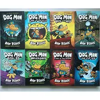 11pcs/Full Set DOG MAN English Original Funny Cartoons for Kids 7-12 Years Old Free Shipping Children Book