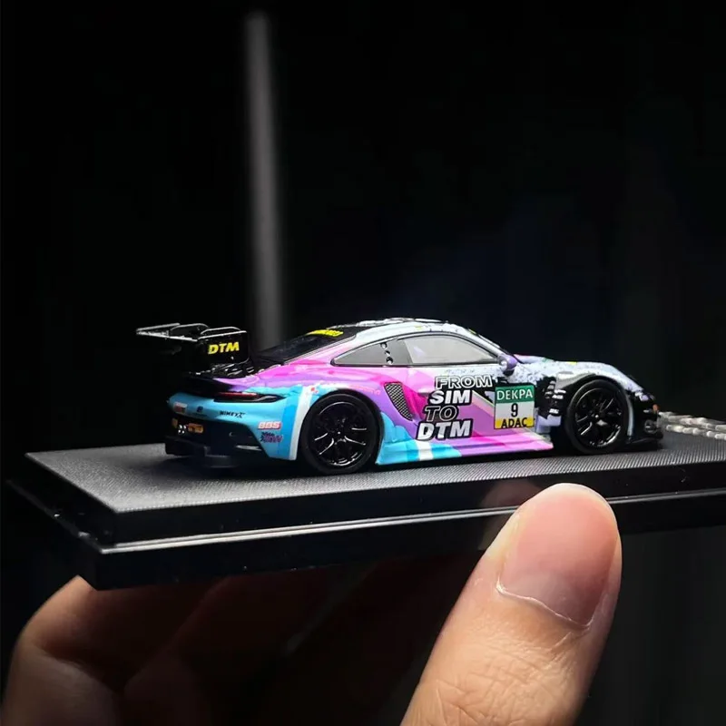 Spot SR 1:64 STAR RACE Porsche 911 GT3 Цветная гоночная модель из сплава Орнамент Подарки (art.: 3920d34a34258) - 3920d34a34258