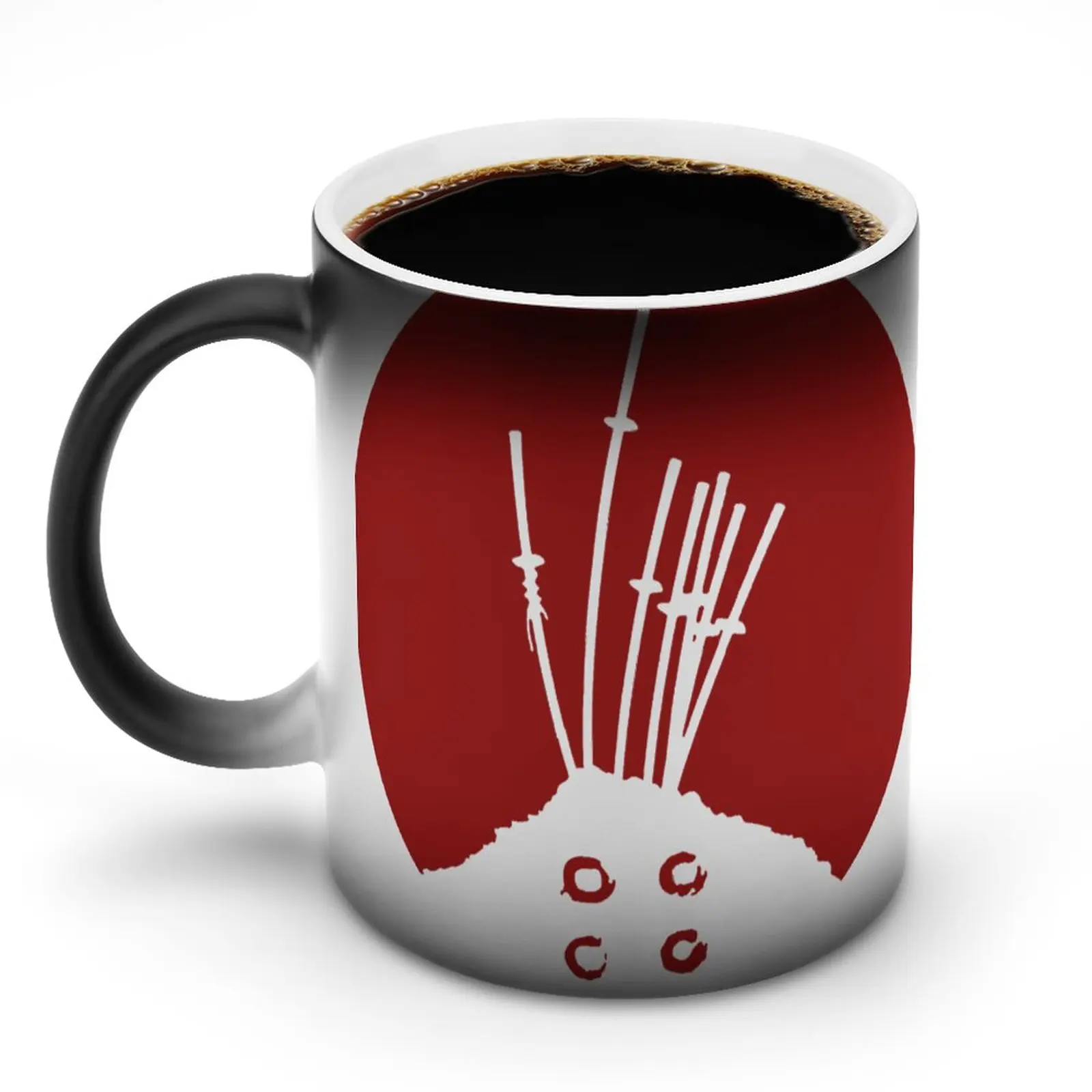 

Мужская кружка Akira семь самураев латте меняющая цвет кружка креативные винтажные керамические чашки