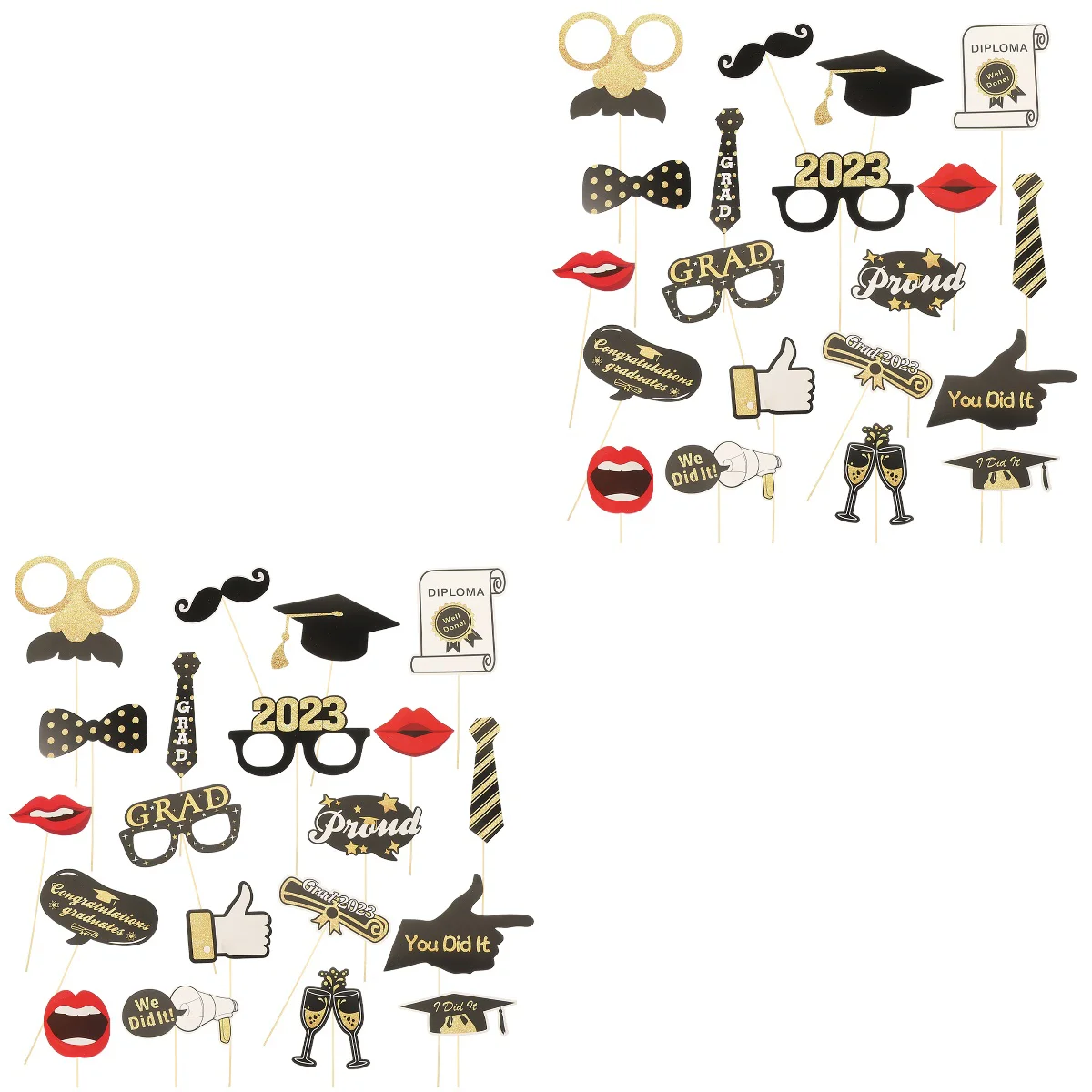 

40 pcs Decorations Graduation Decorations 2023 2023 Graduation Decorations Graduation Decor Graduation Photo Props