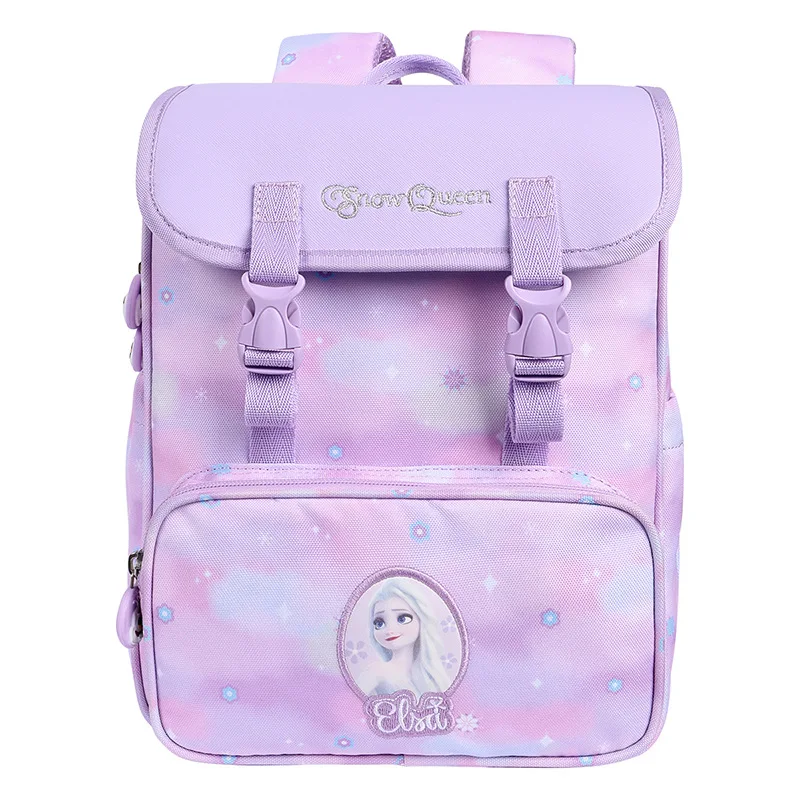 Disney Bag Aisha Girl's Backpack Fashion Large Capacity Cartoon Backpack Female Student Load Reduction Backpack School Bag