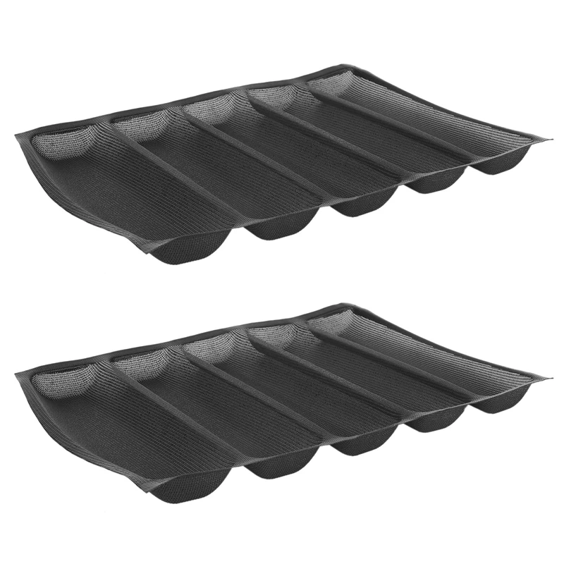 2 шт. силиконовая форма для выпечки 5 вмятин