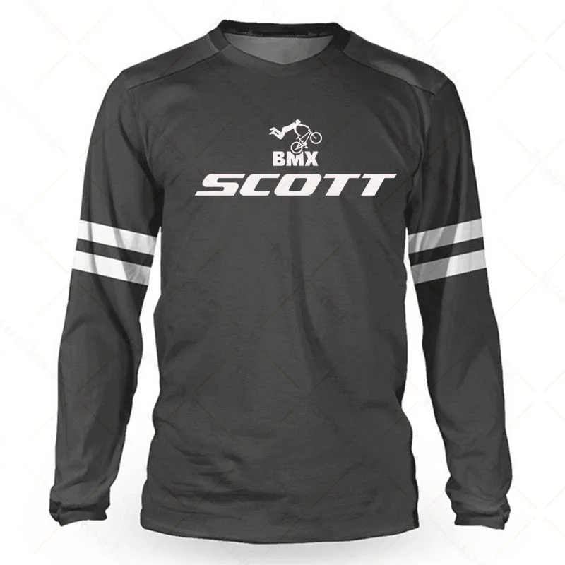 

2022 bmx scott jersey motocross DH motorcycle downhill suit mtb mountain bike jersey mtb bekleidung herren enduro jersey