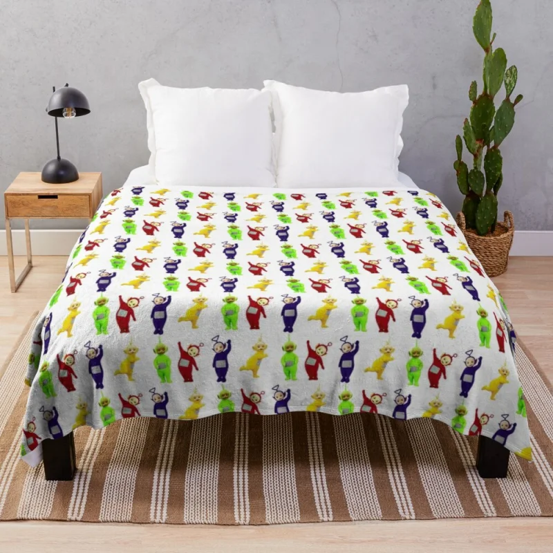 

Teletubbies pack Throw Blanket Decorative Bed Blankets