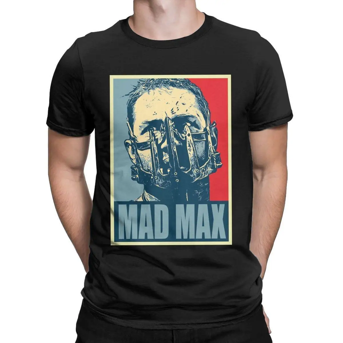 

Tom Hardy Men's T Shirt Mad Max Fury Road Amazing Tees Short Sleeve Round Neck T-Shirts 100% Cotton Plus Size Clothing