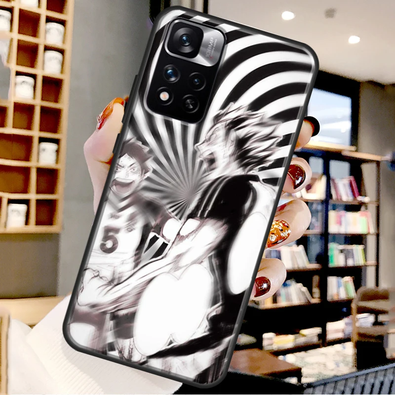 Чехол Haikyuu для Xiaomi Redmi Note 11 Pro 10 8 9 9S 10S 9A 9C 9T |