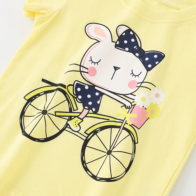 Футболка детская хлопковая с единорогом на возраст 2-7 лет | Детская одежда и обувь