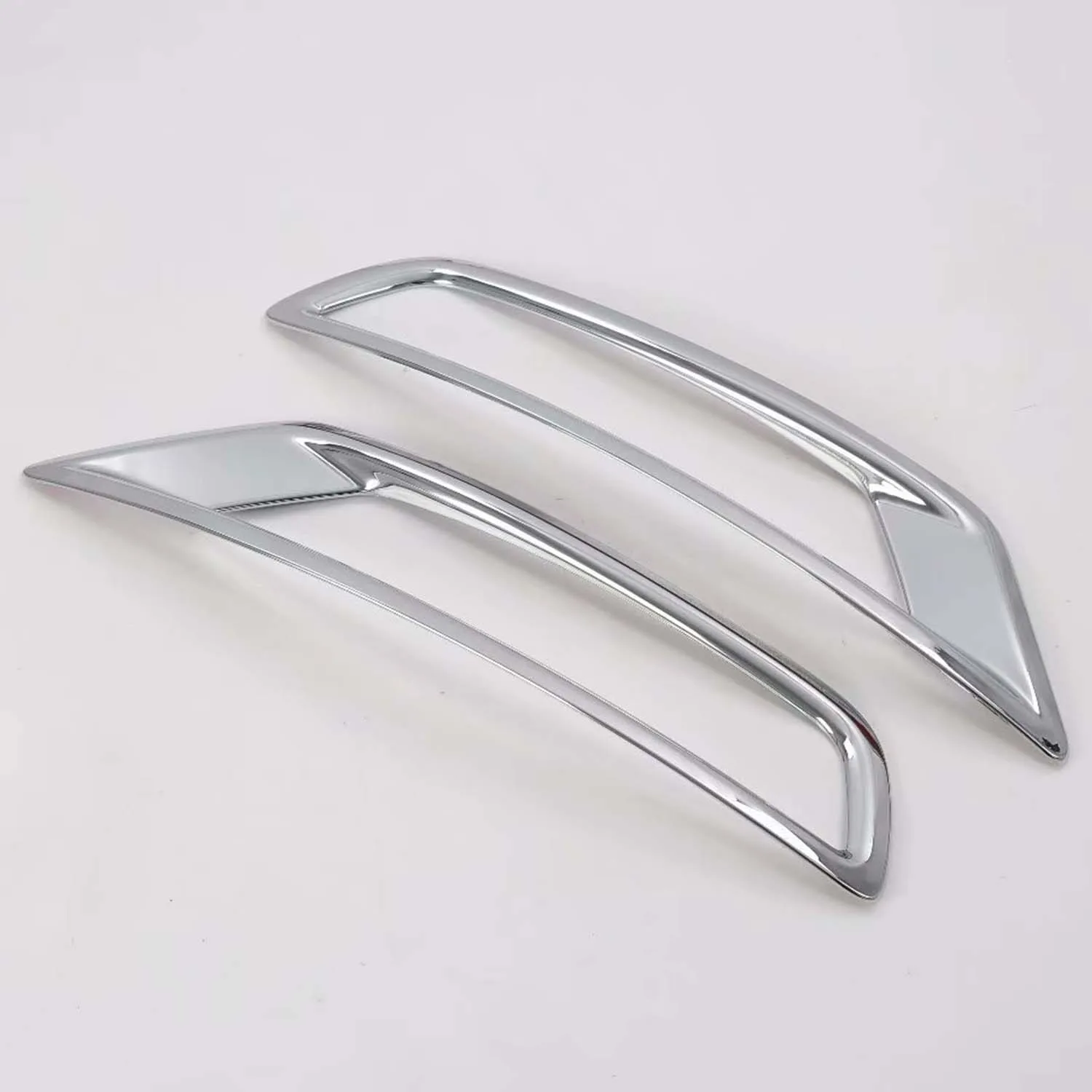 Автомобильный хромированный ABS задний отражатель противотуманная фара крышка