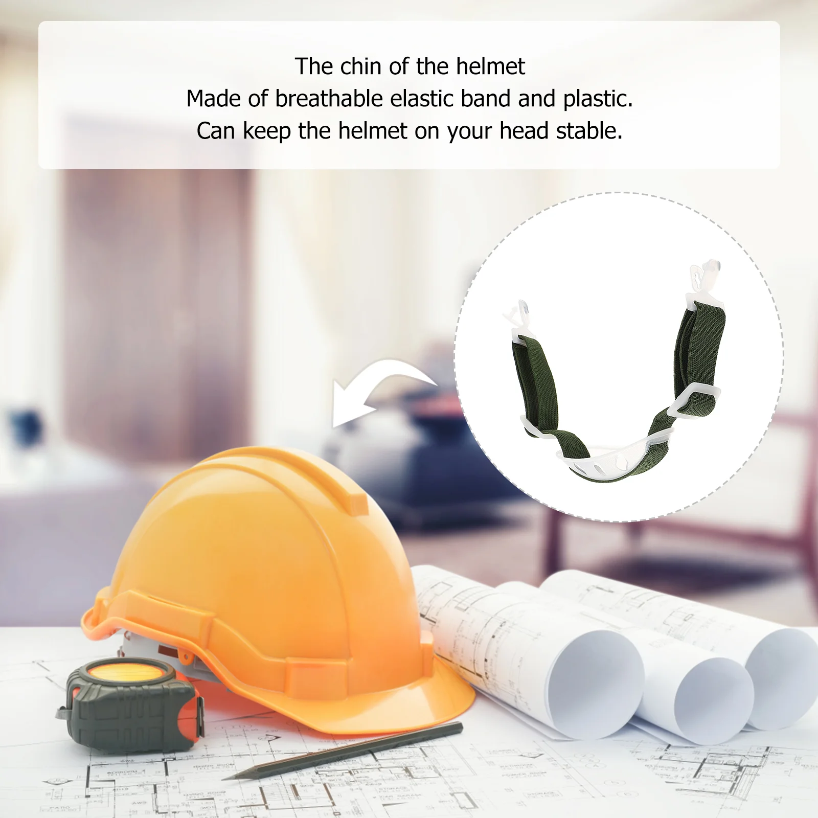 2-х шт. сменная фурнитура для каски эластичная защитная каска аксессуары ремня