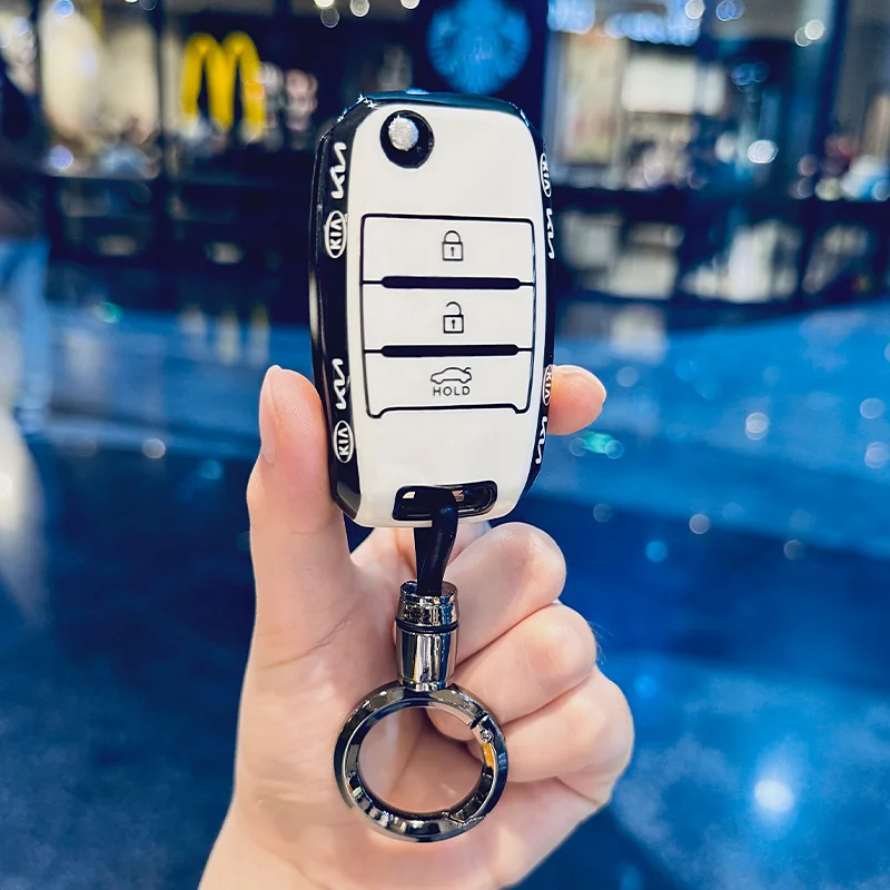 Чехол из ТПУ для автомобильного дистанционного ключа чехол KIA RIO 3 K2 K3 K4 K5 Sportege Picanto