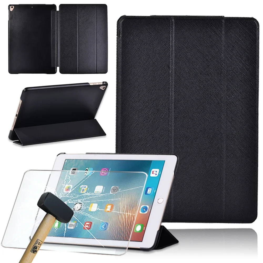 Чехлы для iPad из искусственной кожи складной тройной чехол-подставка планшета Apple