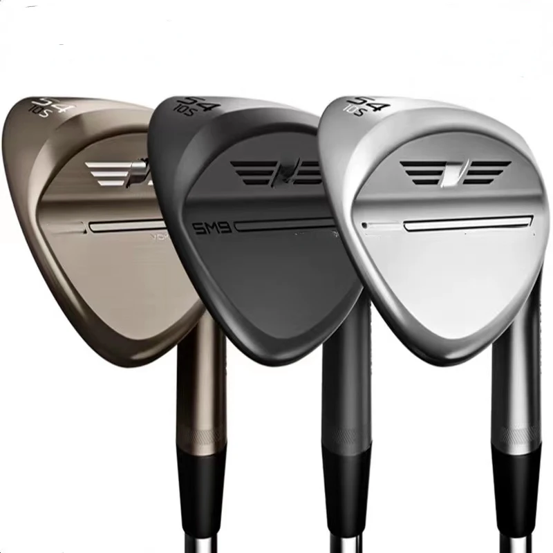 

Brand New SM9 Wedges Sm9 Golf Wedges Silver Golf Clubs 48/50/52/54/56/58/60/62 Degrees Steel Shaft