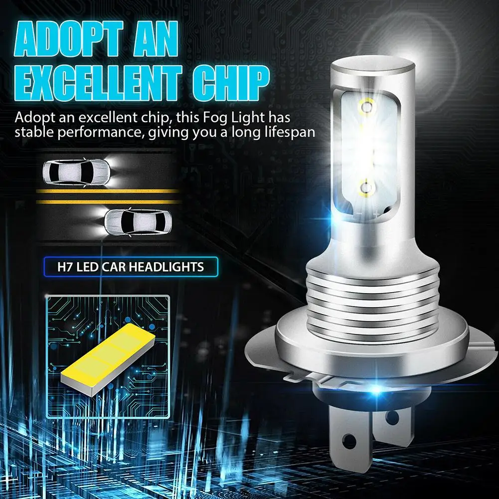 Фонари головного света для автомобиля, 110 Вт, 6000 лм, 2023 K, м
