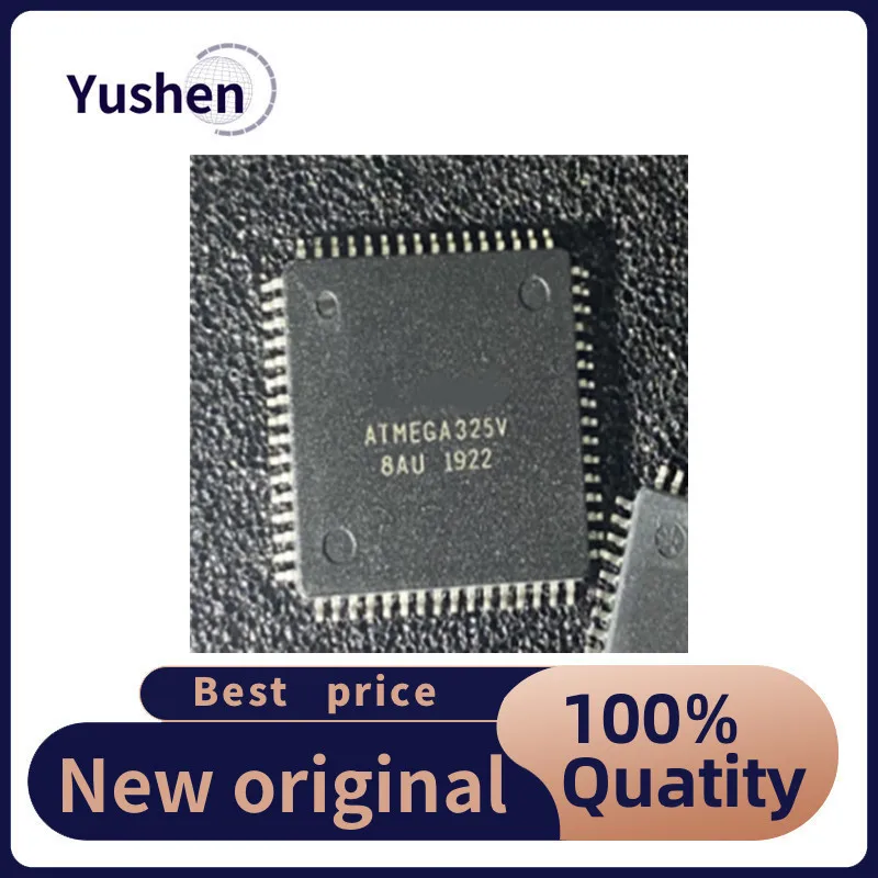 

New ATMEGA325V ATMEGA325V-8AU TQFP64 8-bit AVR Single Chip Integrated IC Chips
