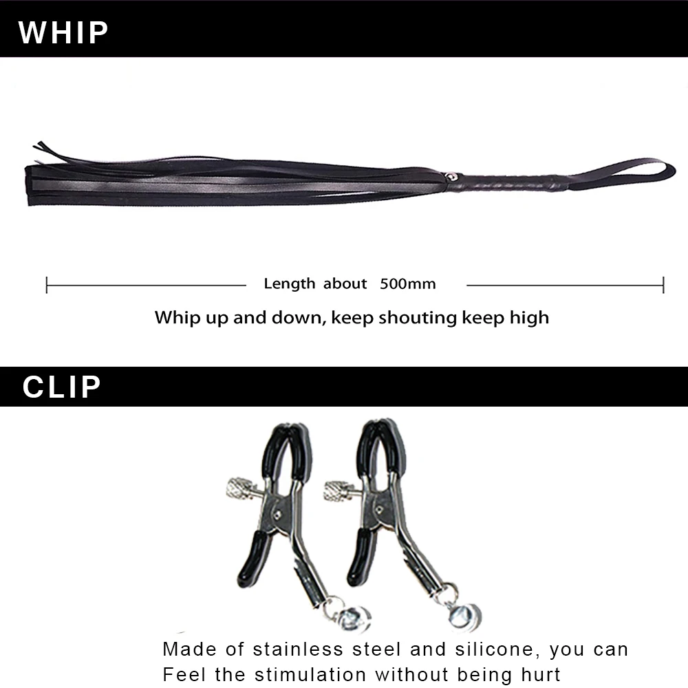 Набор для БДСМ-игрушки в кровать