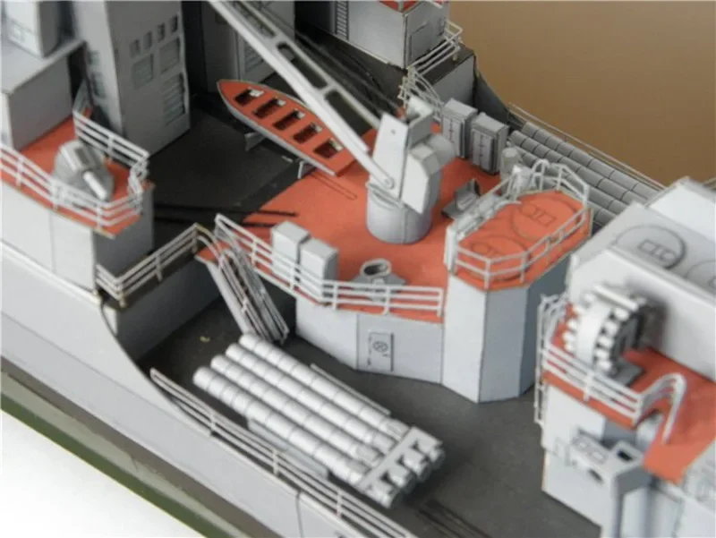 82 см DIY Paper Craft 1:200 Harlem версия боевой крейсер Scharnhorst 3D бумажная модель головоломка