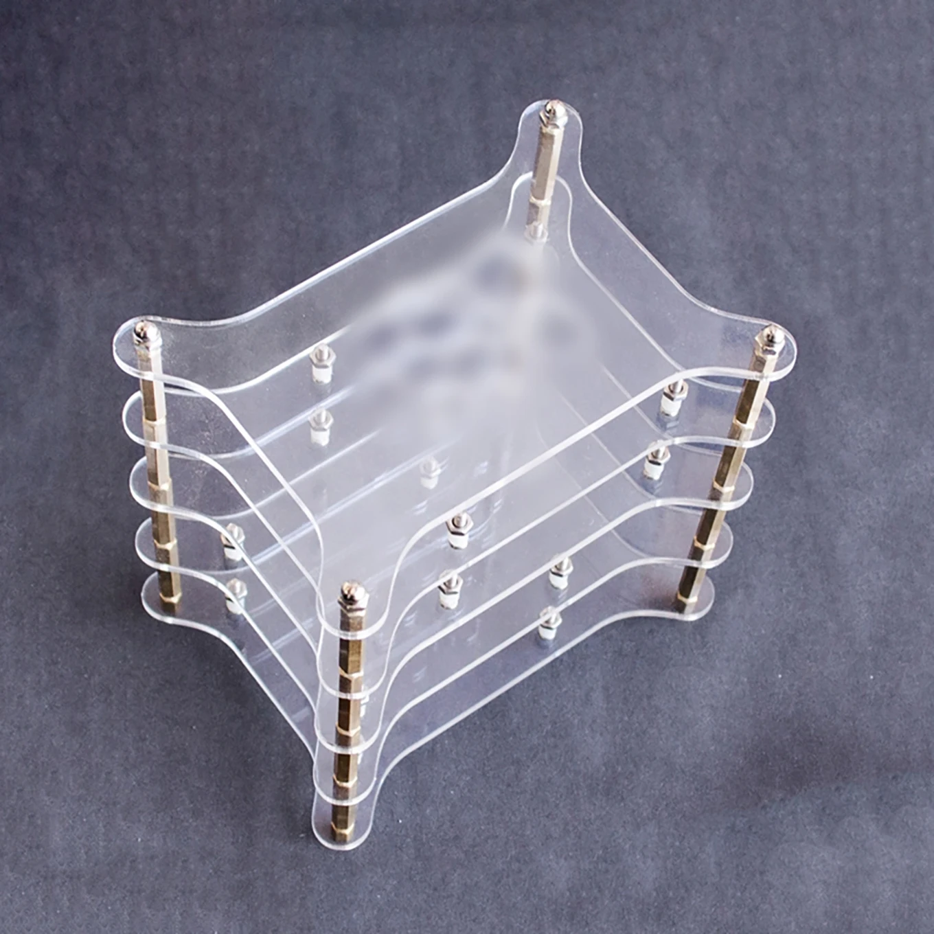 Однослойный прозрачный акриловый чехол для Raspberry Pi 3 корпус с логотипом 2 Модель B