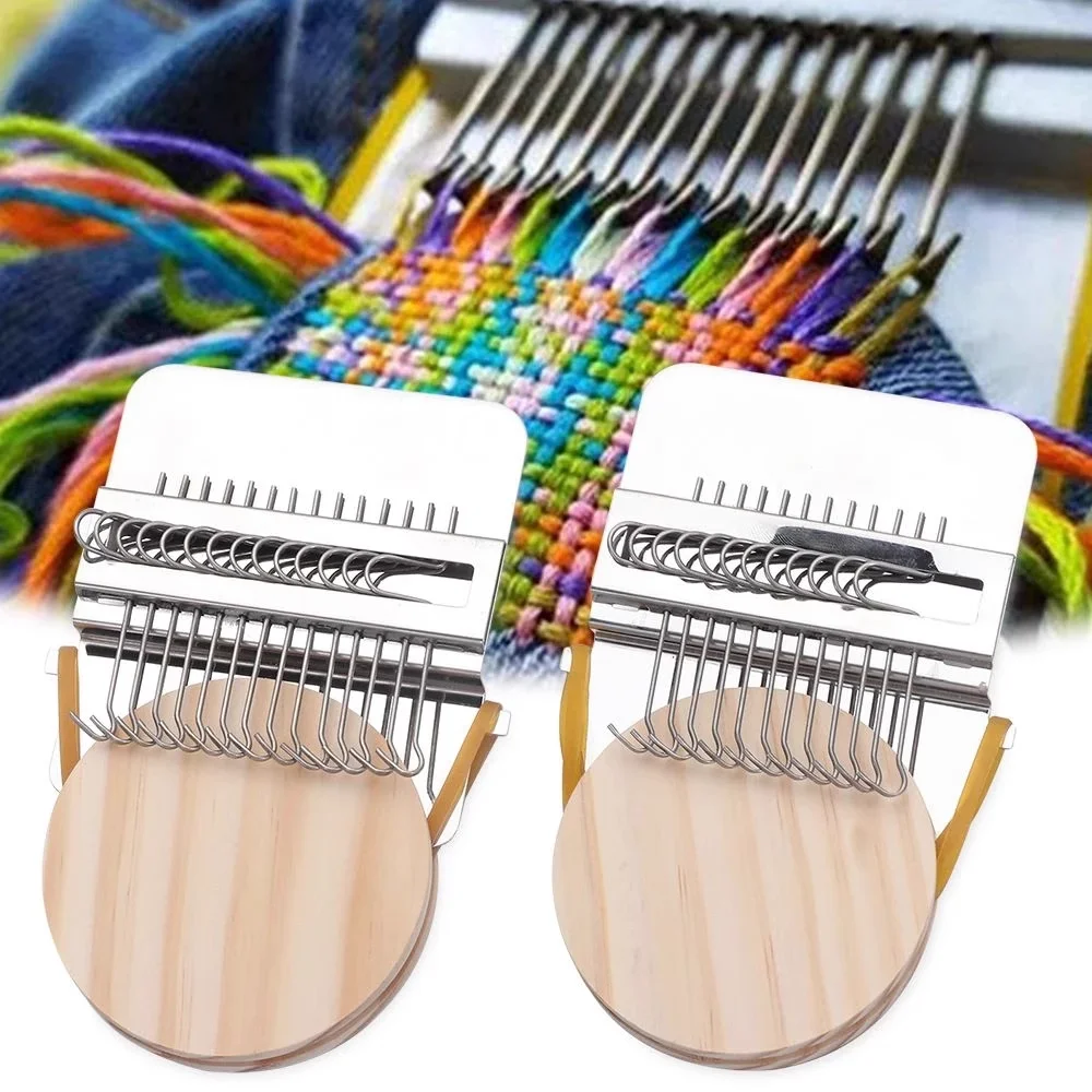 

Speedweve Tool Fabric Type Repair Small Loom Metal DIY Textile Knitting Handmade Machine Speedweve Knitting Tools