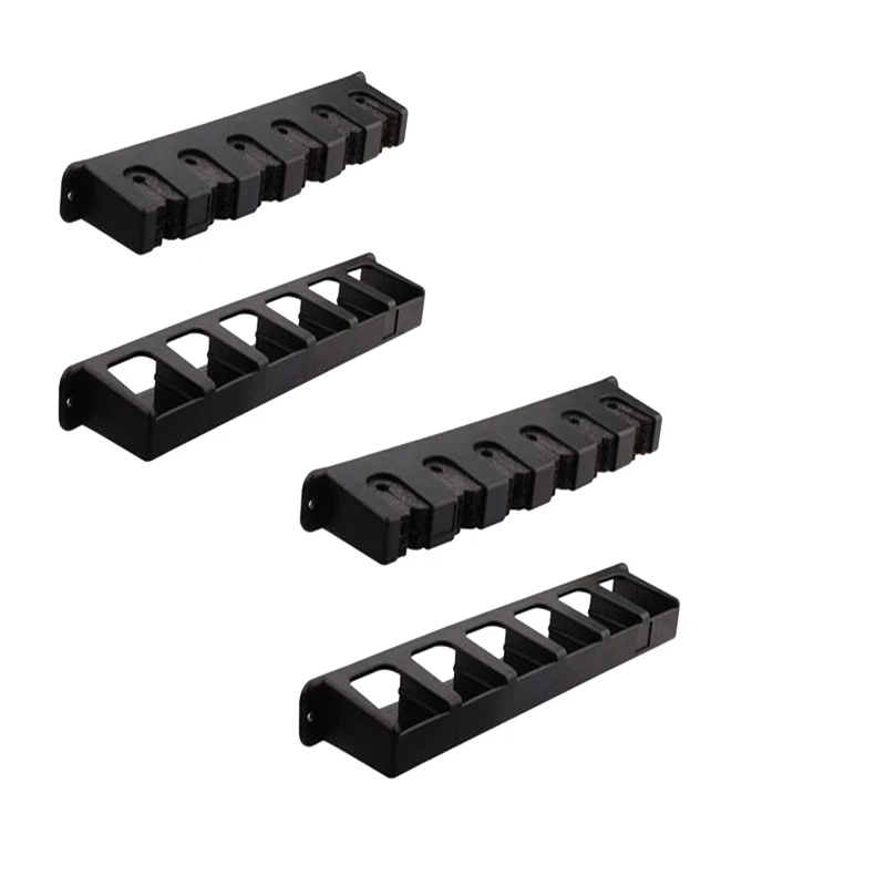 

2 комплекта, настенный вертикальный держатель для удочки, 6 держателей для удочек