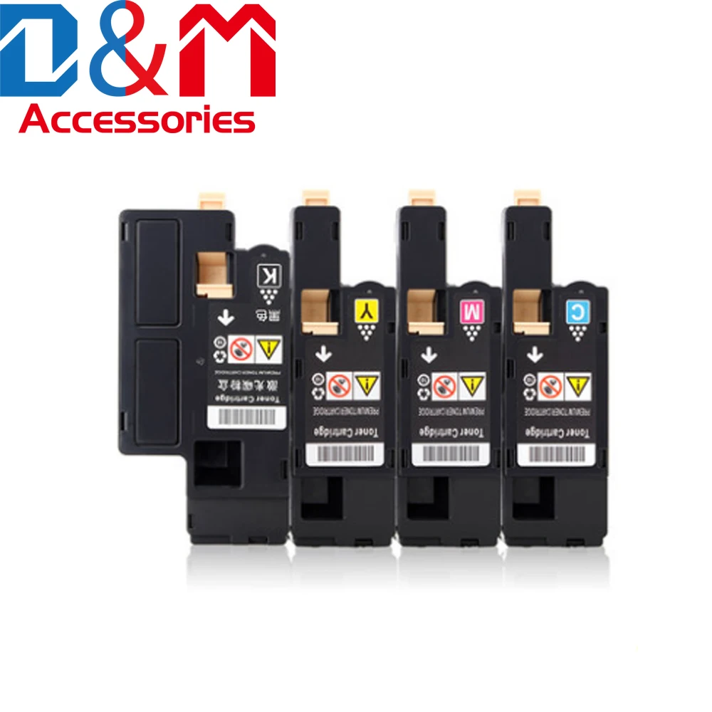 

4 шт. 106R01631 106R01632 106R01633 106R0163 4 цветные тонер-картриджи для Xerox Phaser 6010 6000 Workcentre 6015V/B 6015V/N 6015