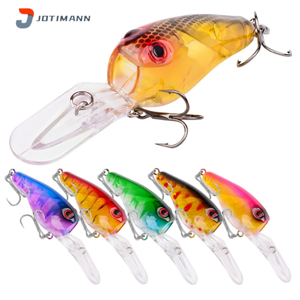 

JOTIMANN New Bionic Fishing Lure Minnow Topwater 6Color 9.5cm/11.5g Artificial Spinning Fishing Sea Trolling Fishing Tackle