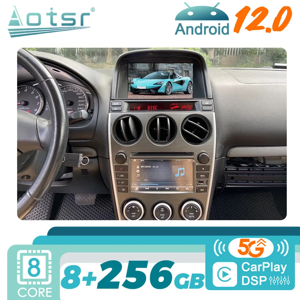 

Android For Mazda 6 2002 - 2008 Car Radio GPS Navigation Multimedia Video Player Stereo Auto Audio Head Unit CD