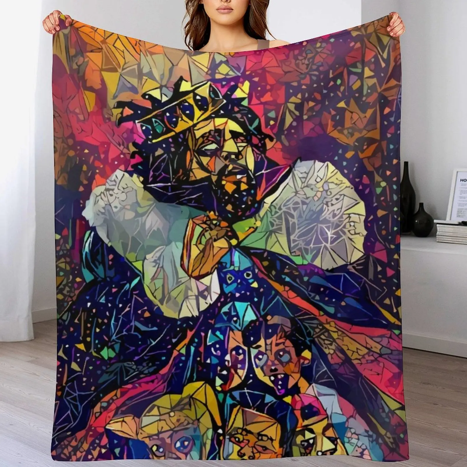 Абстрактное одеяло KOD для малышей одеяла кровати мягкие идеи подарков на День