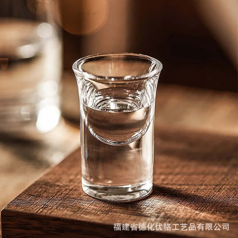 White Wine Glass Household Suit 6 Liquor Small One Shot Cup Spirits Shooter Chinese Style