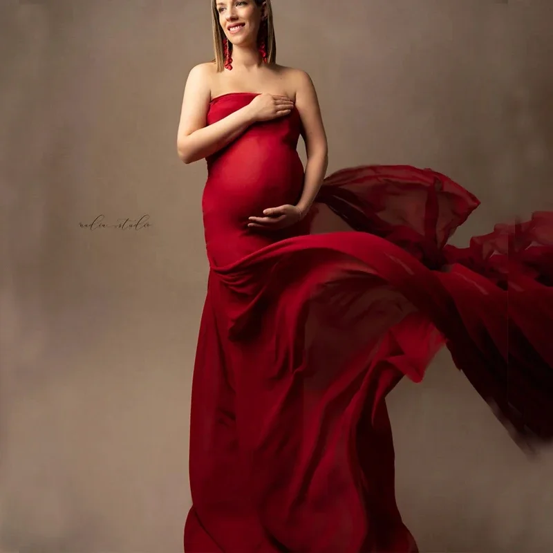 Мягкая шифоновая ткань для беременных фотосессии шифоновый шарф аксессуары