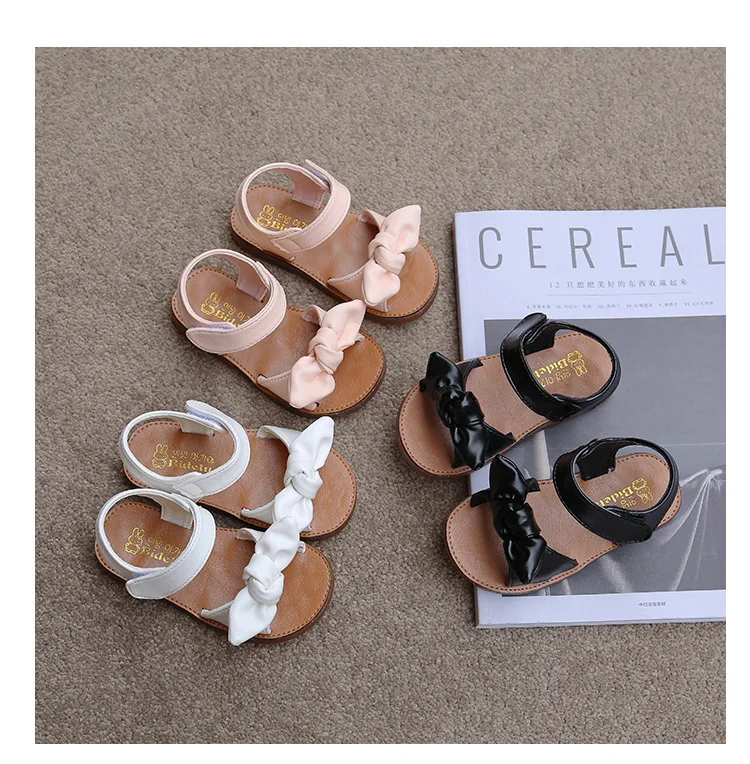 

Girls Sandals Fashion Princess Classic Baby Girl 1-6Years Kids Summer Sandals Children Sweet Summer Soft Hot Sale Bow-knot Shoes