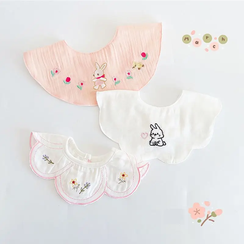 3 шт./комплект Детские хлопковые нагрудники с мультяшным принтом - купить по