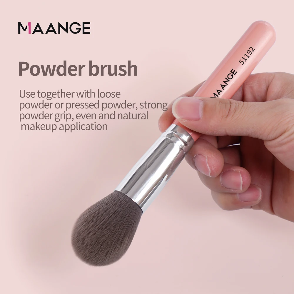 Крупные кисти для макияжа MAANGE 1 шт. мягкая кисть пудры румян консилера