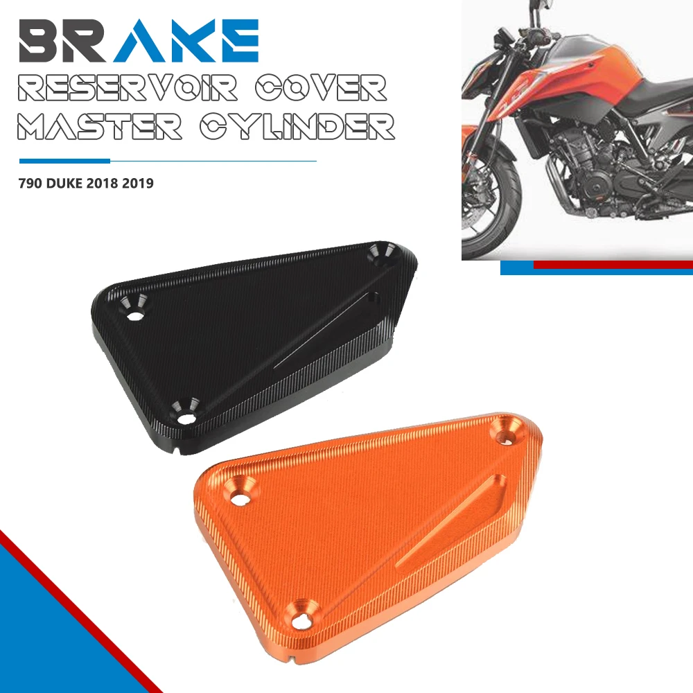 

Motorcycle CNC Brake Fluid Reservoir Cover Cap For KTM 790 DUKE 2018-2019 790DUKE