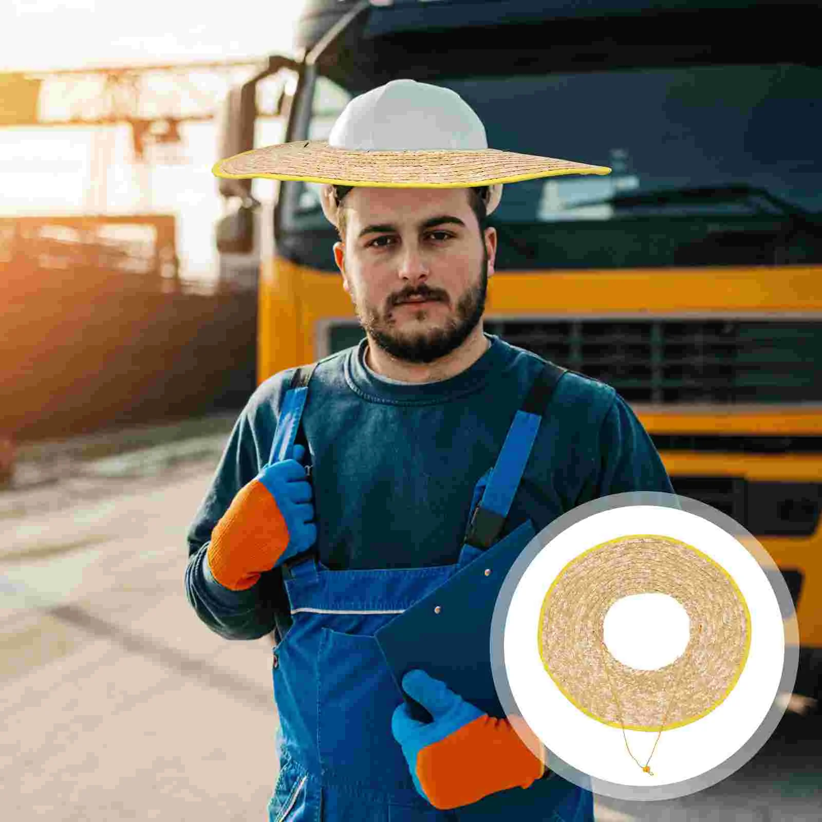 

Curtain Sunshield Hardhats Full Brim Mens Outdoor Accessories Miss Protection